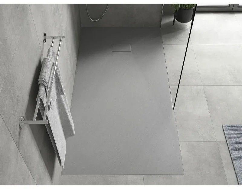 Mexen Hugo, SMC obdĺžniková sprchová vanička 180 x 90 cm, šedá, 42619018