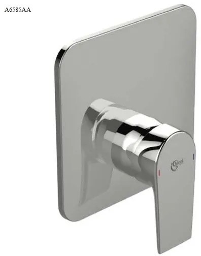 Sprchová batéria Ideal Standard Tesi bez podomietkového telesa chróm A6585AA