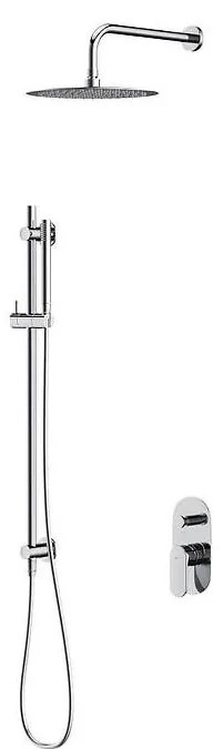 Cersanit S952-008 - Sprchová sada CREA s podomietkovou batériou, lesklý chróm