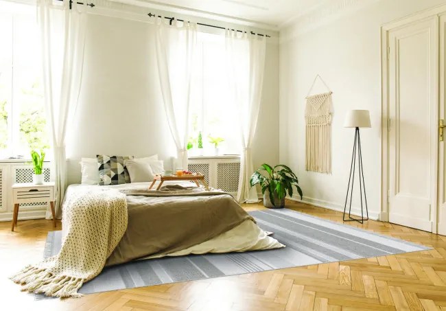 Koberec Agnella Noble Panama svetlosivý