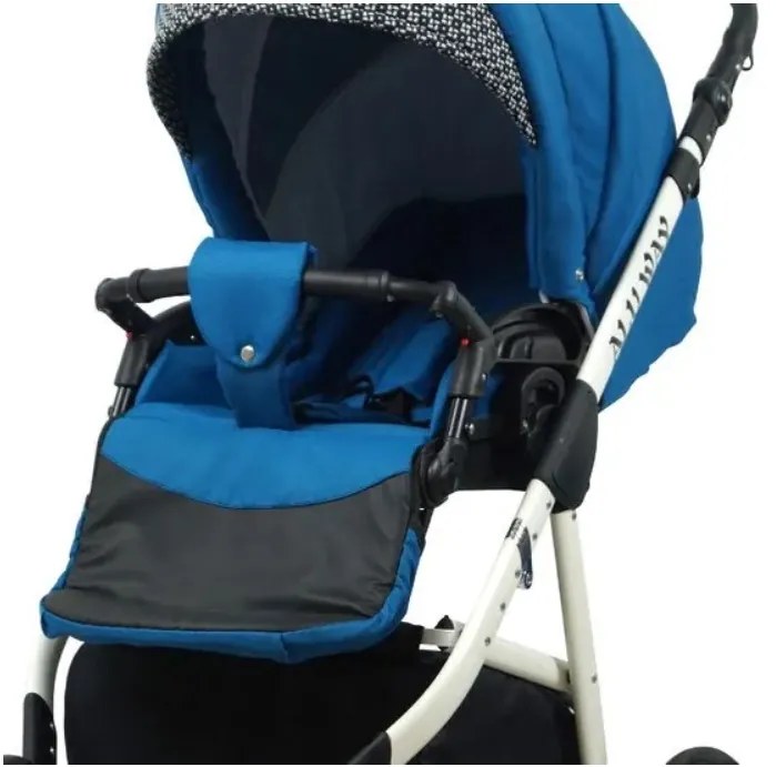 Kombinovaný kočík Raf-pol Alu way - Navy Blue (2-kombinácia)