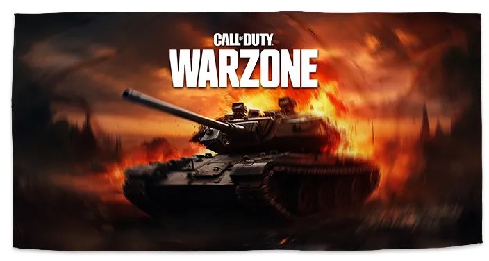 Sablio Uterák Call of Duty Warzone - tank - 50x100 cm