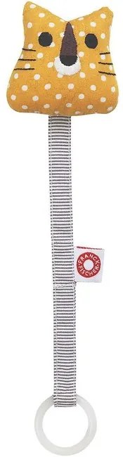 Franck & Fischer Držiak na cumlík žltý tigrík