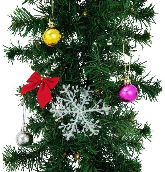 Svietiaca girlanda 80 LED / 5m s dekoráciou a diaľkové ovládanie