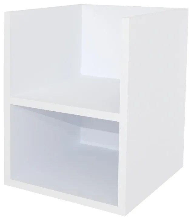 Mereo, Mereo Aira, kúpeľňová skrinka 40 cm, spodná, Multidecor, Biela Arctic, MER-CN795SBIAA