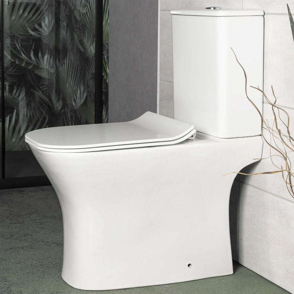 Novoterm WC kombi NV-Kamet so zadným odpadom a SoftClose sedadlom