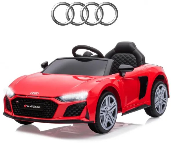 Elektrické autíčko Audi R8 Spyder červené