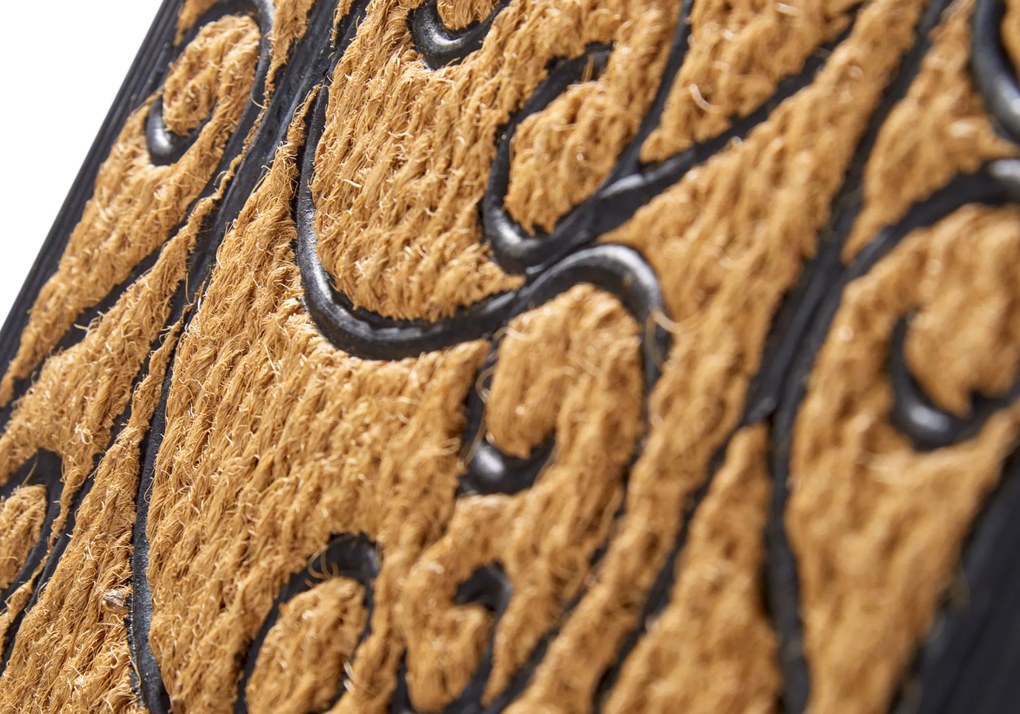 Rohožka Mix Mats Cocos 105558 - na von aj na doma, 45x75, hnedá, chodba / predsieň, Hanse Home