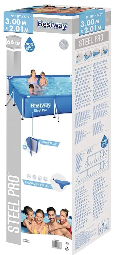 Bestway Steel Pro Bazén 300x201x66 cm