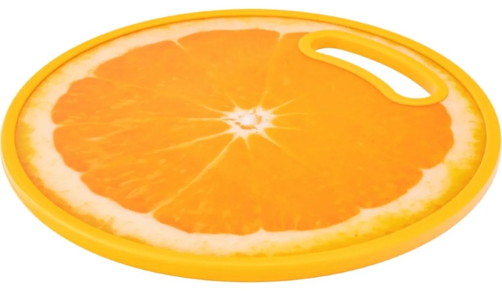 Altom Kuchynská doštička Tropicana pomaranč 30 cm