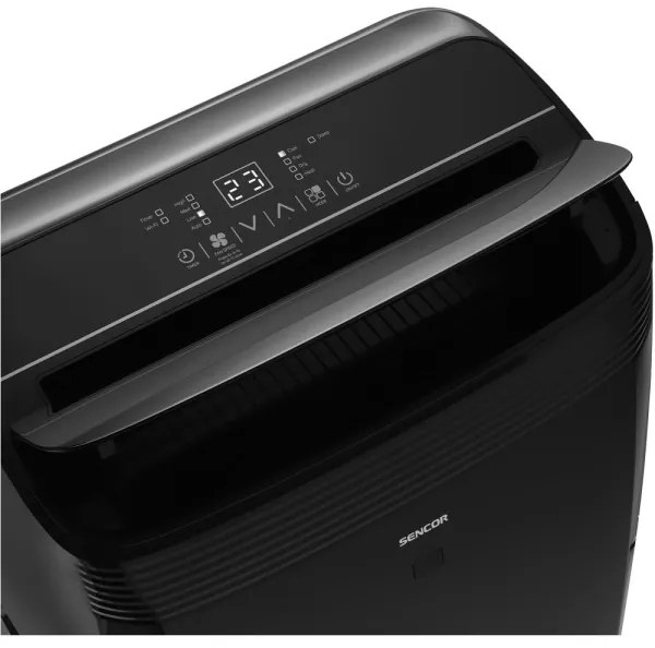 Sencor - Smart mobilná klimatizácia 900W/230V 9000 BTU Wi-Fi čierna + DO