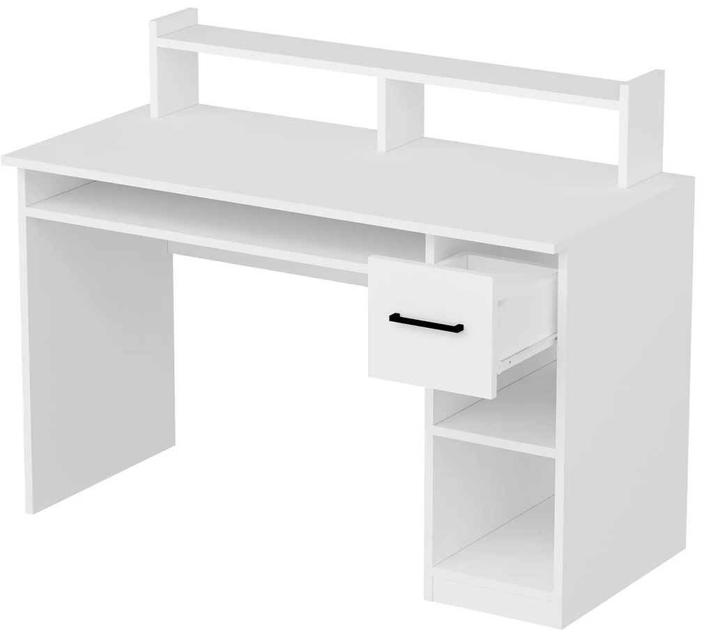 Písací stôl Eslem biely