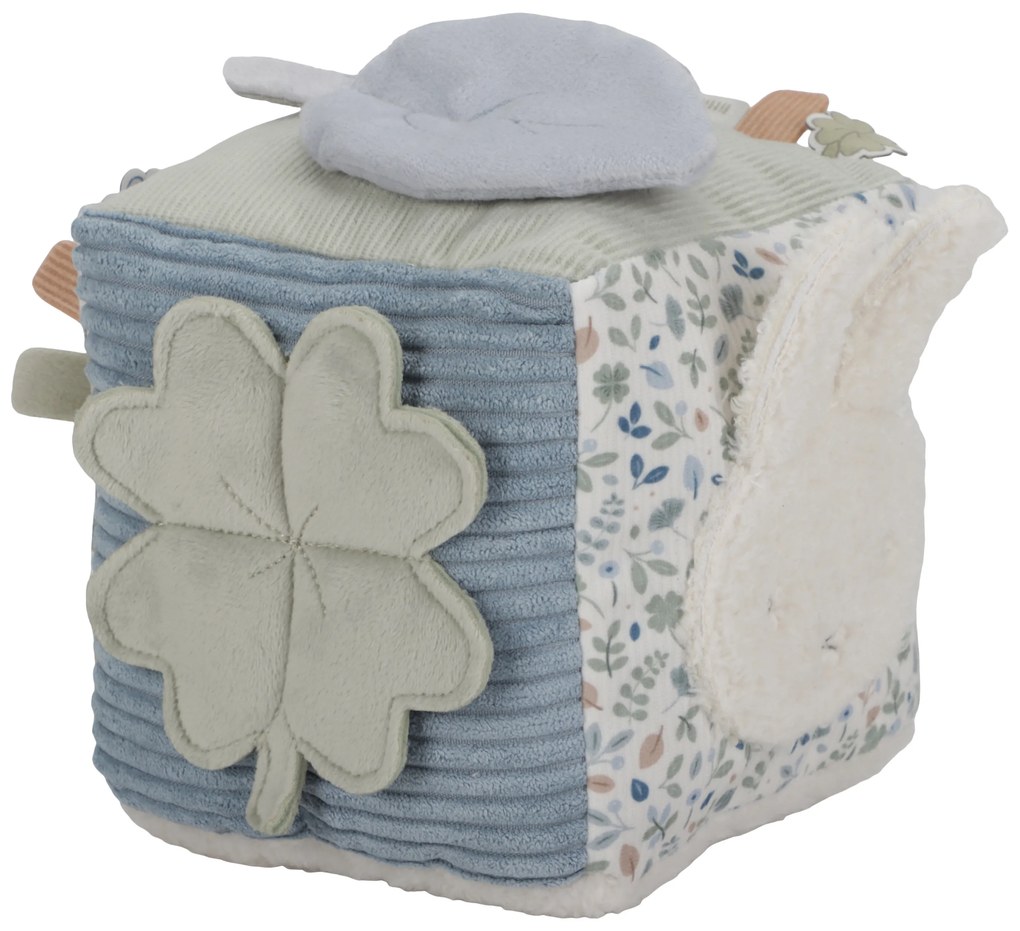 Kocka textilna králiček Miffy Lucky Leaves