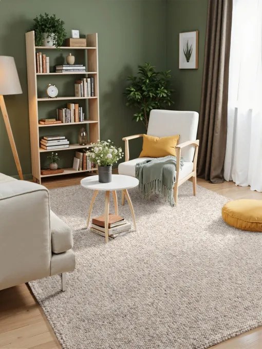 Koberec Elle Decoration Rocco krémový, viacfarebný