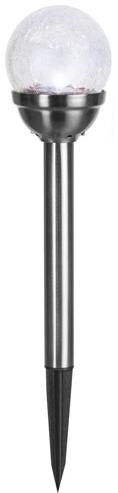 LED zapichovacie vonkajšie svietidlá v súprave 2 ks so solárnym panelom ø 8 cm Balls – Star Trading