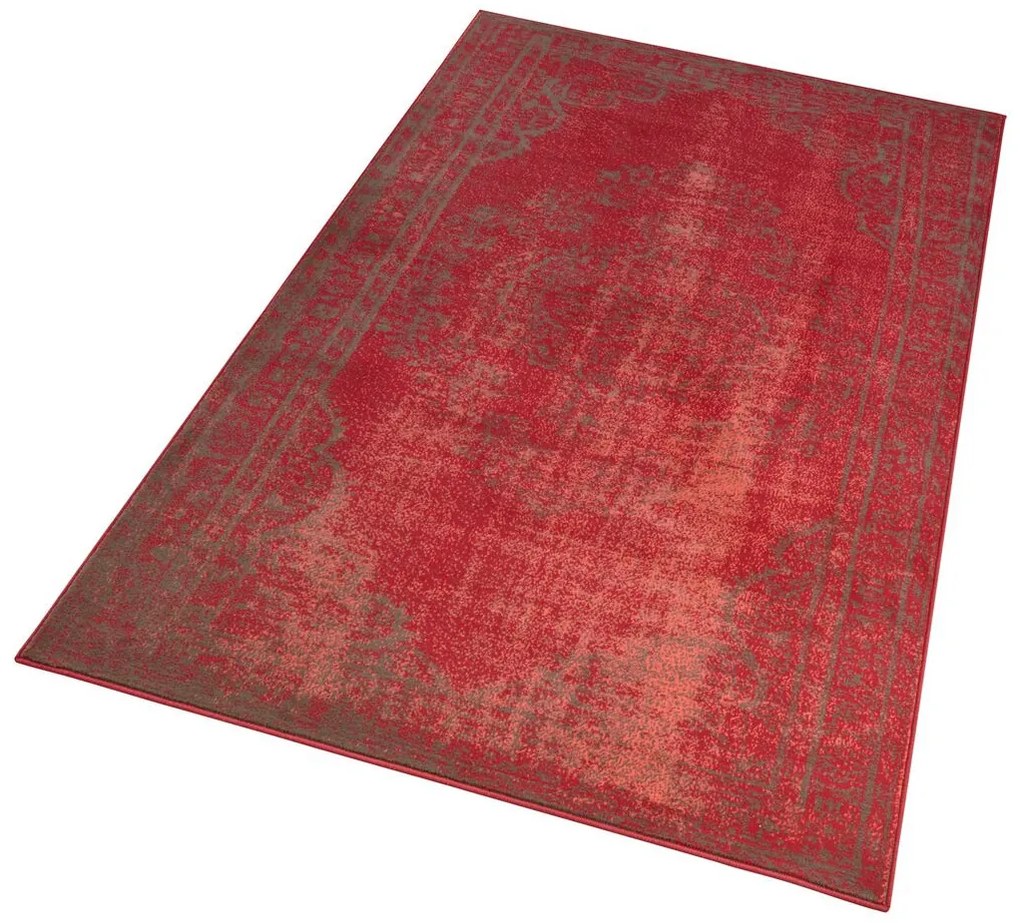 Hanse Home Collection koberce Kusový koberec Celebration 103461 Cordelia Red Grey - 200x290 cm