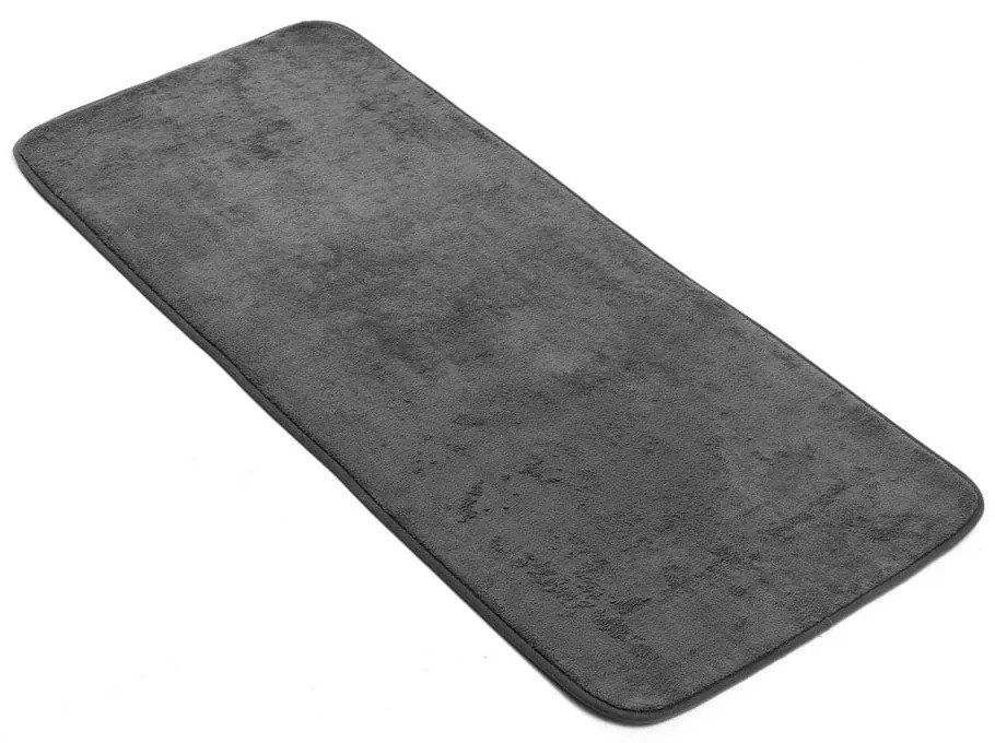 Antracitová kúpeľňová predložka 50x120 cm Vitamine – douceur d'intérieur