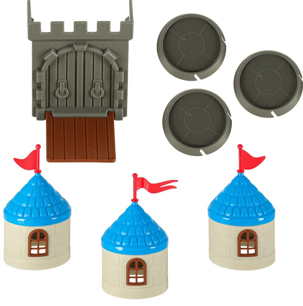 KIK Detská súprava do piesku HRAD 750 g – kreatívny set s príslušenstvom, náradím 3+