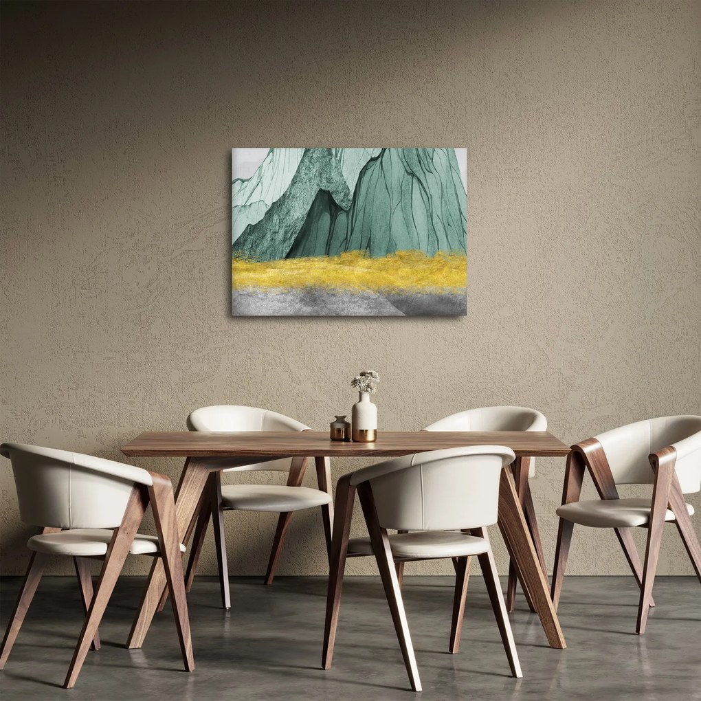 Obraz - Smaragdové hory N⁰3 (70x50 cm)