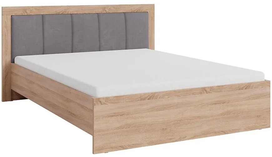 Posteľ Smart SR6 140 dub sonoma/biela