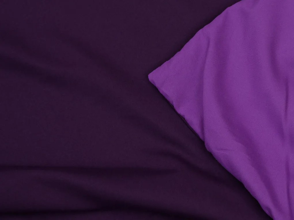 Bavlnené obliečky VIOLETTA fialové Rozmer obliečky: 70 x 90 cm | 140 x 200 cm