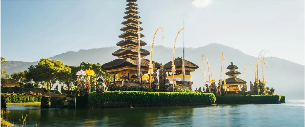 Obraz Mount Batur (120x50 cm)