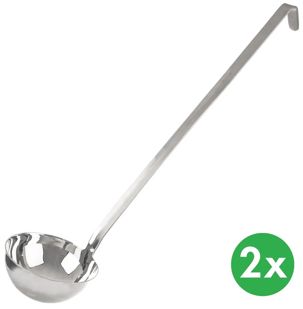 Naberačka GASTRO, 55 cm, 0,75 l, nerez, 2 ks