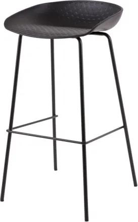 NETTASO pultová stolička 65 cm Čierna