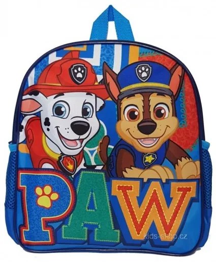Setino - Detský / chlapčenský batoh Tlapková patrola Paw Patrol - modrý / 31 x 27 x 10 cm