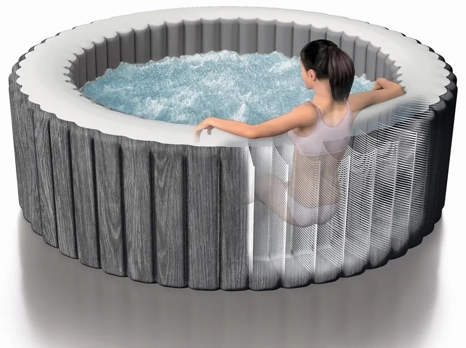 Marimex | Vírivý bazén Pure Spa - Bubble Greywood Deluxe AP 6 - VYSTAVENÉ | 114002551