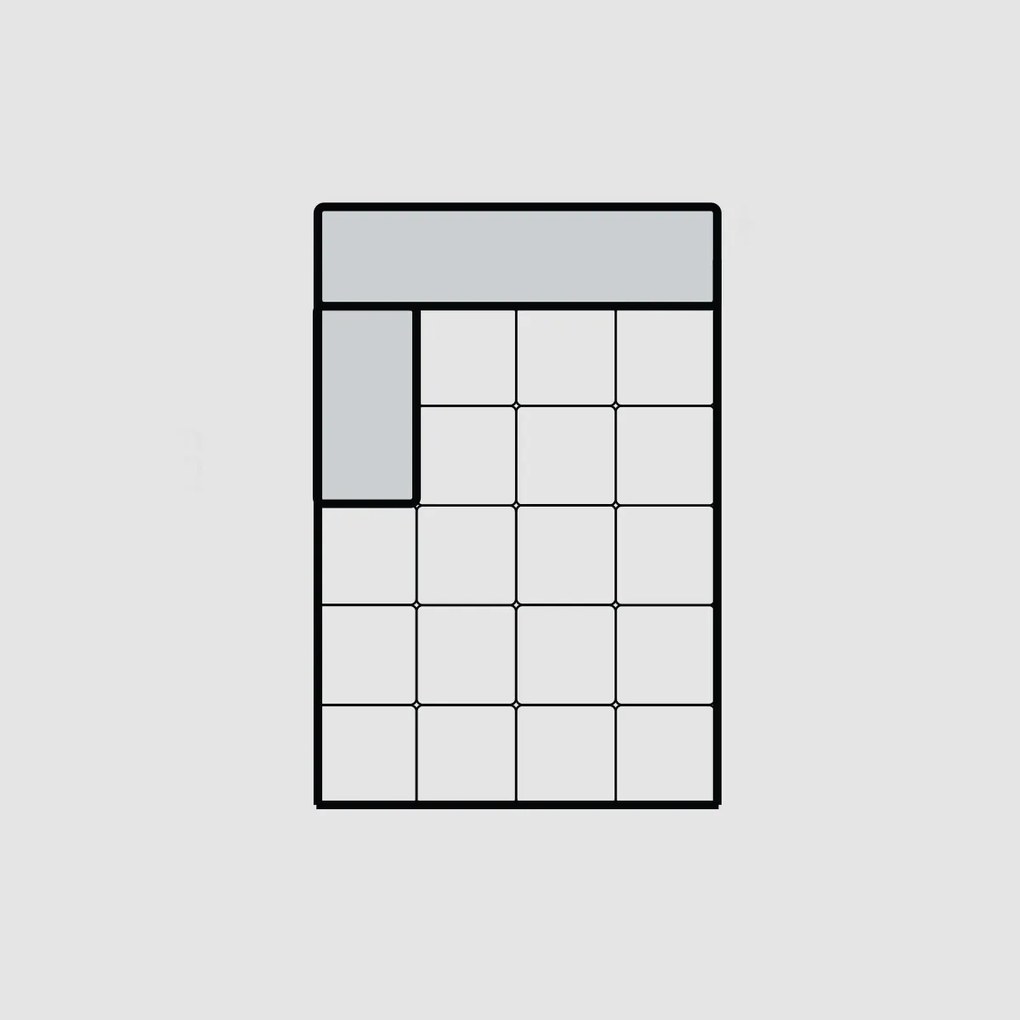 PROXIMA.store - Leňoška II hlboká UMBRIA TYP ROHU: Ľavý, SKUPINA LÁTOK: Skupina 4