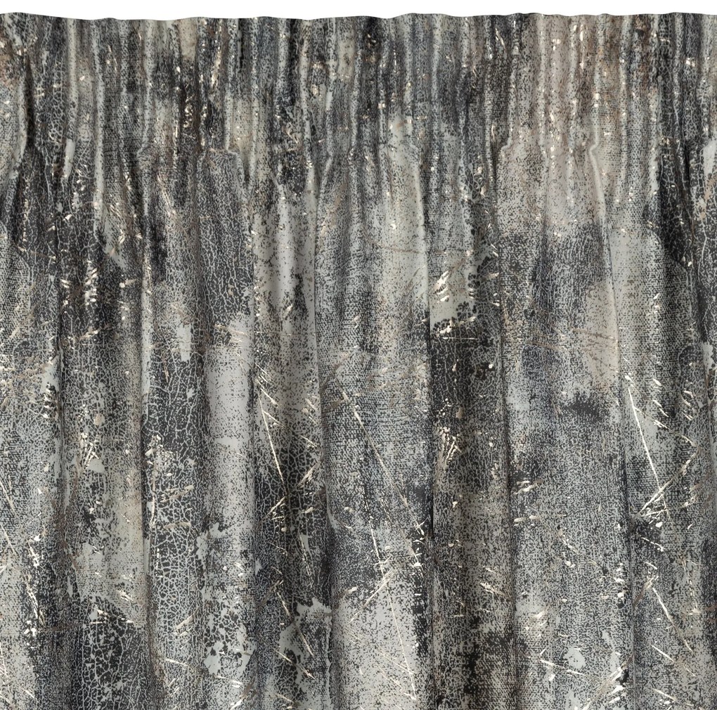 ZATEMŇOVACÍ ZÁVES NA PÁSKE ESTER 140X250 CM VZOROVANÁ