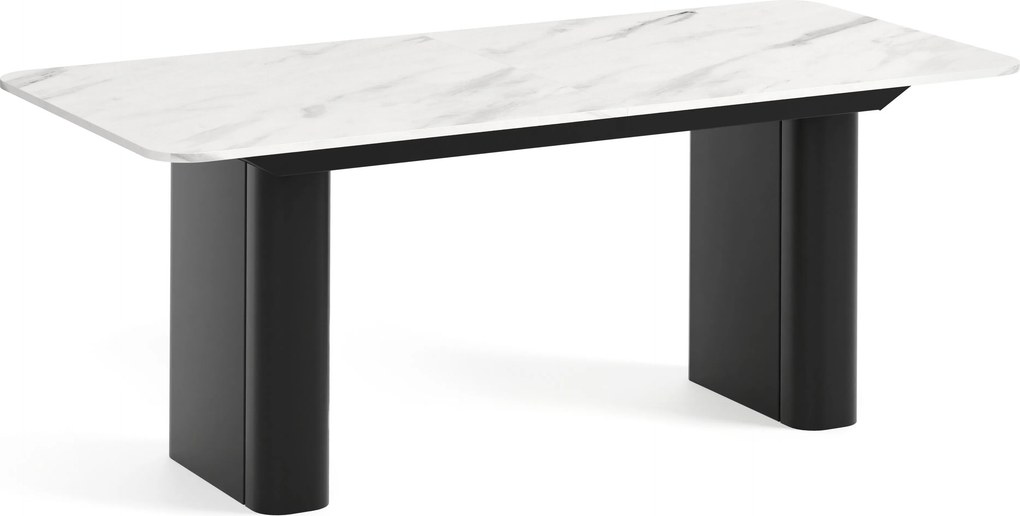 Moderný rozkladací jedálenský stôl VEDAT 180/276 - 200/296 cm Veľkosť stola: 180 - 276 cm