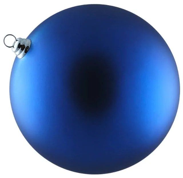 DECOLED Plastová guľa, 30 cm, modrá, matná