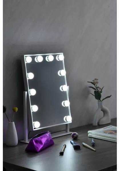 Immax 08984L - LED Stmievateľné kosmetické zrkadielko MUST HAVE LED/12W/230V