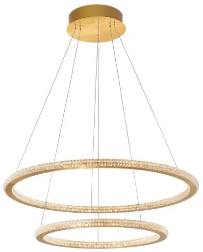 LED luster Cilion 56W 60 zlaté