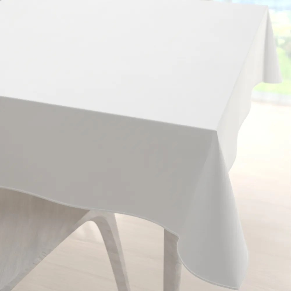 Biante Teflónový štvorcový obrus TF-004 Biely 140x140 cm