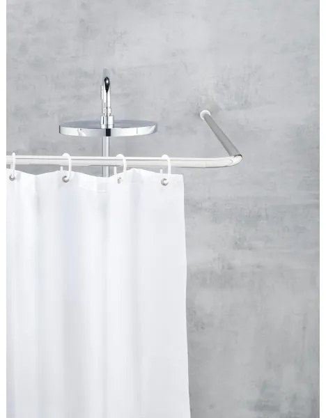 WENKO 19215100 - Držiak tyče UNIVERSAL 2x2 cm chróm/biela