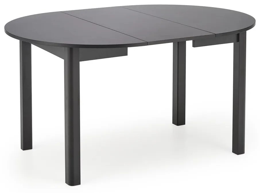 Jídelní rozkládací stůl RINGO 102/142 cm černý