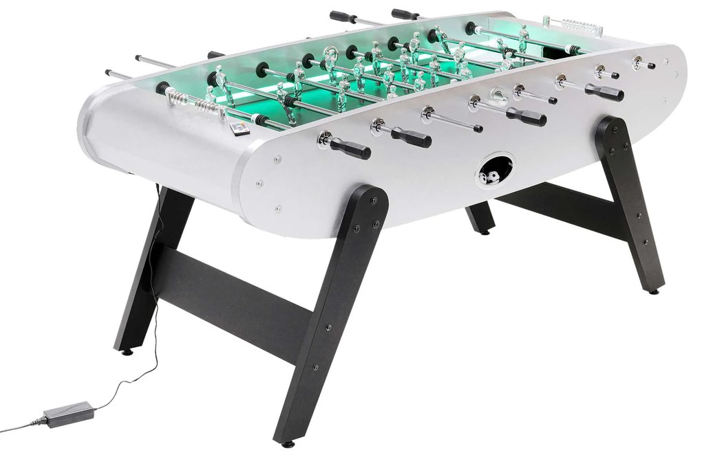Space stolný futbal strieborný