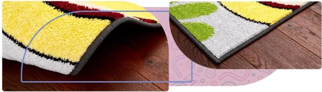 Koberec Agnella Funky Top Tig grafitový