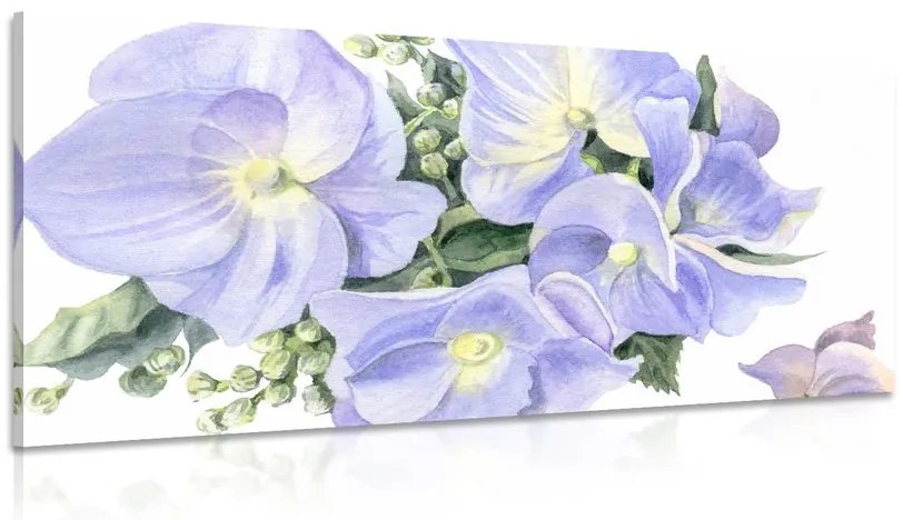 Obraz jemná kompozícia kvetov Varianta: 100x50