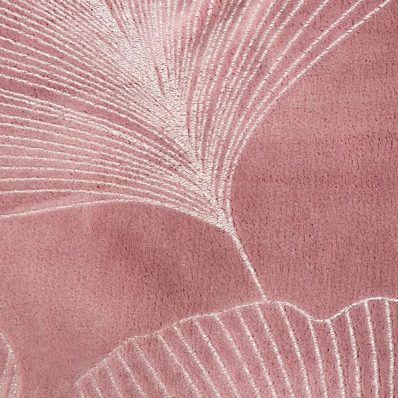 Dekorstudio Deka s rastlinným vzorom GINKO1 150x200cm - ružová Rozmer deky: 150x200cm