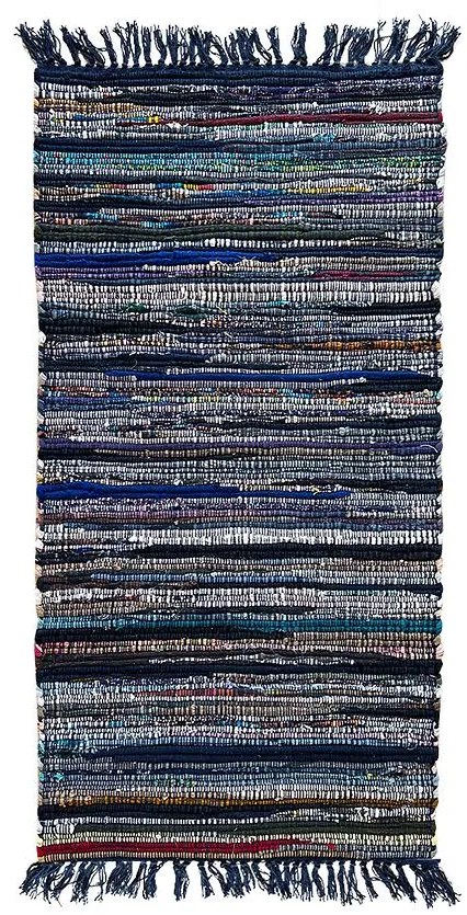 Koberec bavlnený Chindi 0.6/1.2 Cr-604 modrý