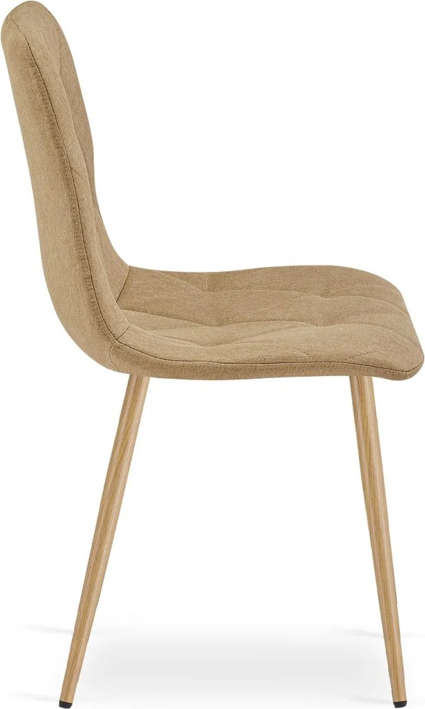 Béžová jedálenská stolička LIBRA