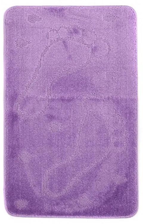 Kúpeľňová predložka 1001 tmavo fialová 50x80cm