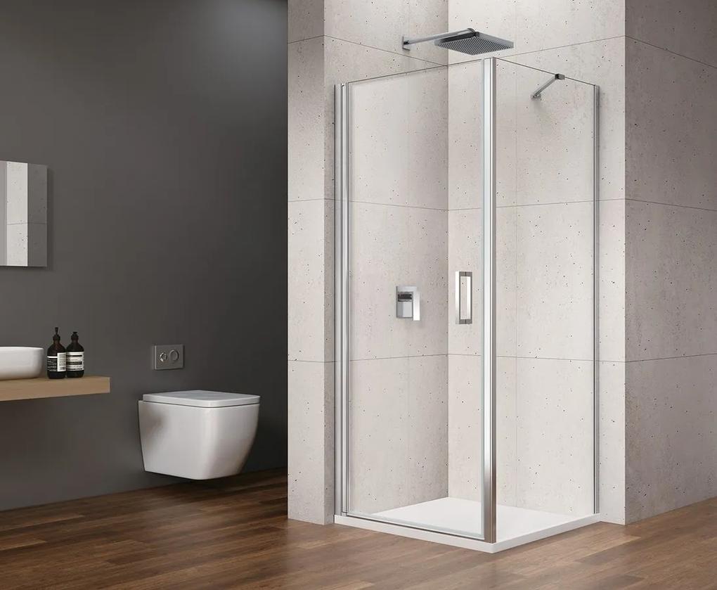 Gelco, LORO sprchové dvere skladacie 800 mm, číre sklo, GN4580