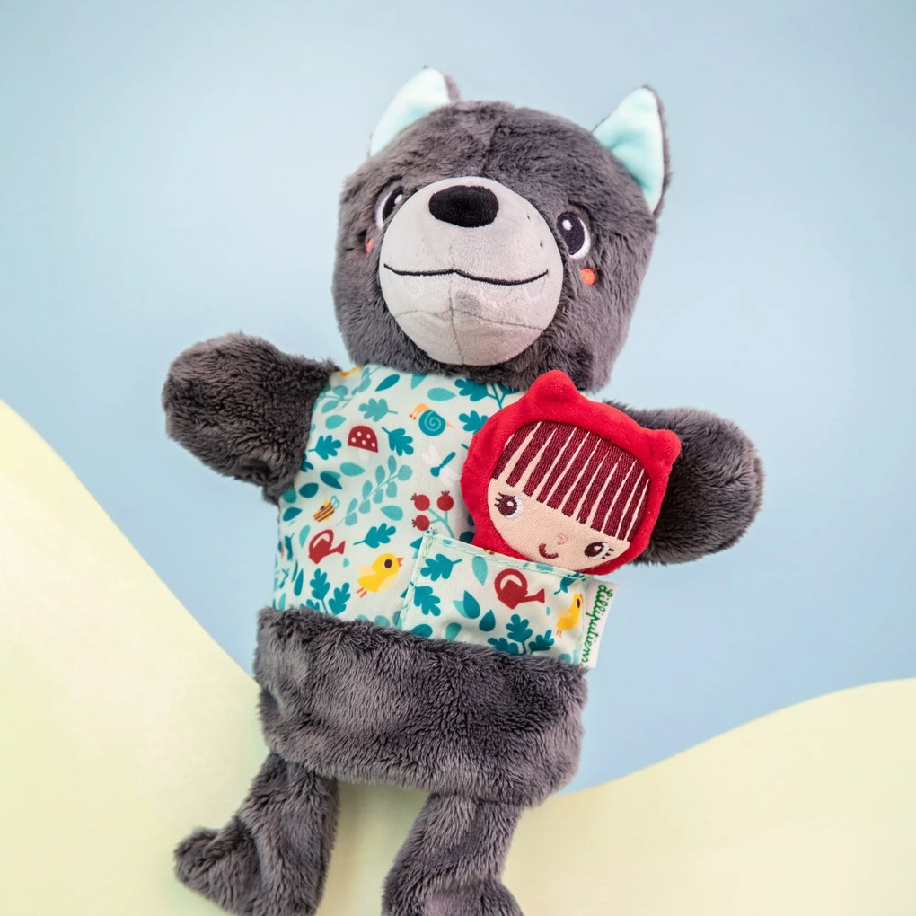 Lilliputiens - maňuška na ruku - vlk Ľudovít