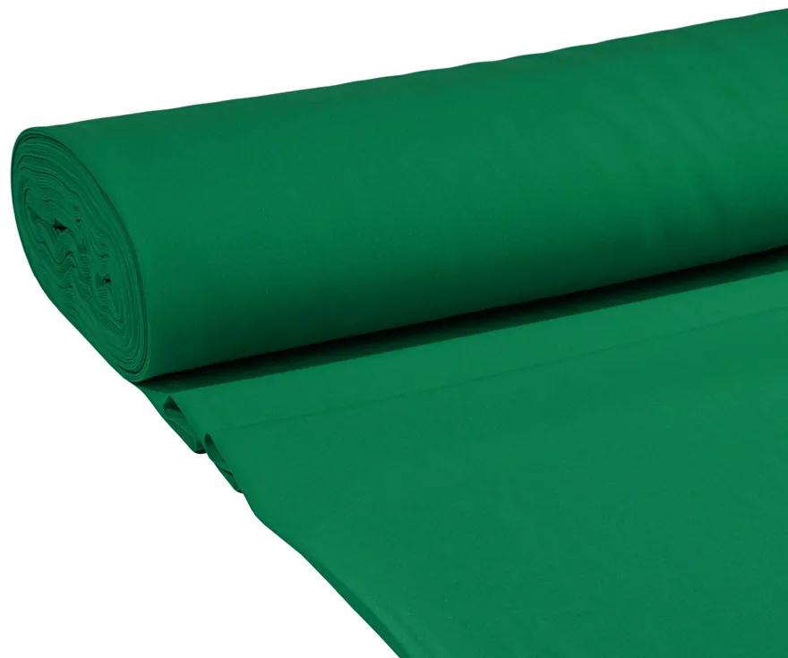 Biante Dekoračný oválny obrus Rongo RG-056 Zelený 140x200 cm