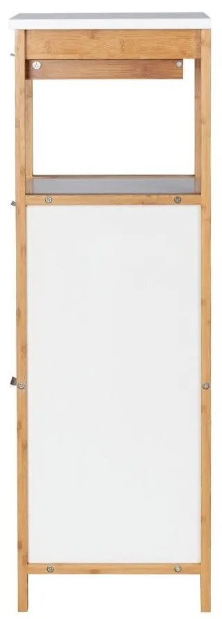 Bambusová kúpeľňová skrinka s 2 policami a úložným priestorom Wenko Finja